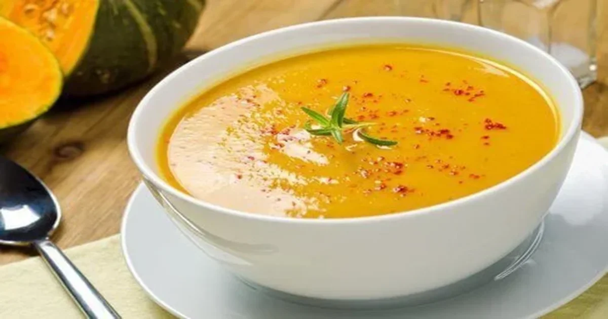 Receta De Sopa Cremosa De Calabaza 4241