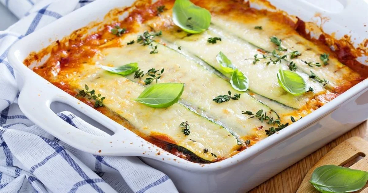 Lasaña de calabacín fit con variaciones saludables y deliciosas