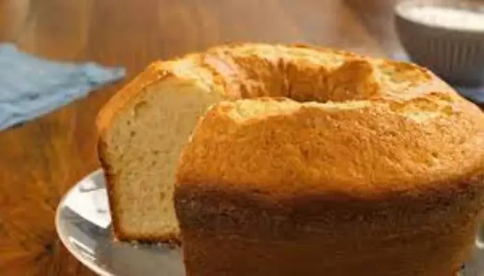 Pastel de harina de trigo simple, ideal para un delicioso café por la tarde.
