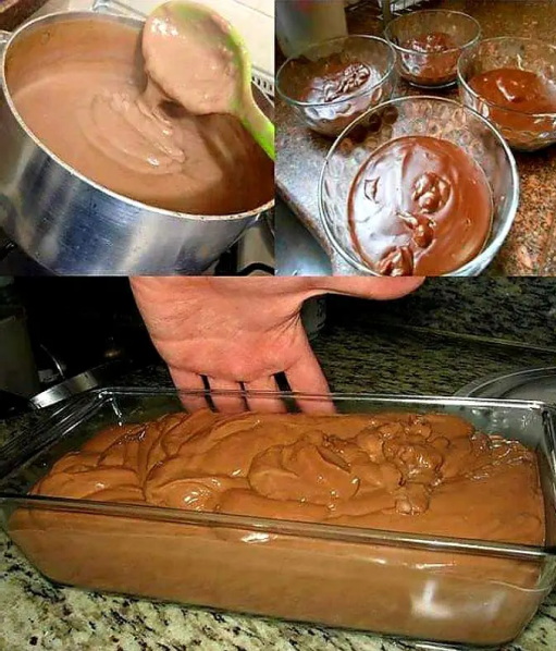 Postre de chocolate con 2 ingredientes económicos