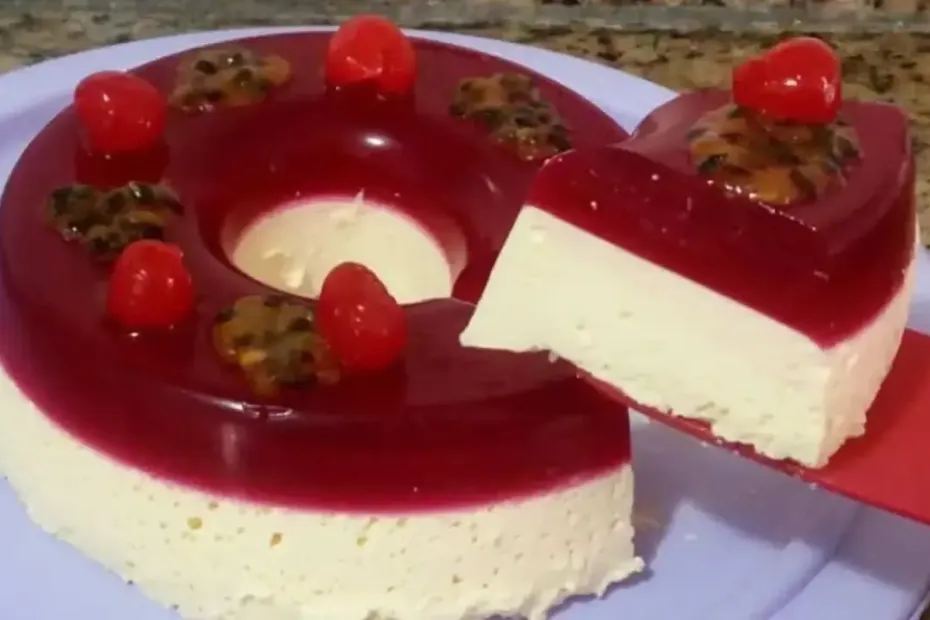 Gelatina de 3 ingredientes: un postre sencillo y cremoso