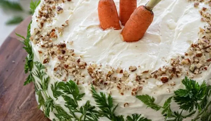 Receta clásica de pastel de zanahoria