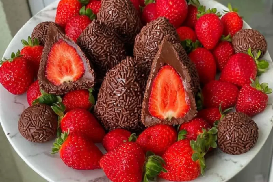 Coxinha de fresa