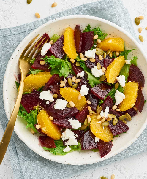Ensalada de Remolacha y Naranja