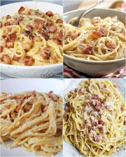 Espaguetis a la Carbonara