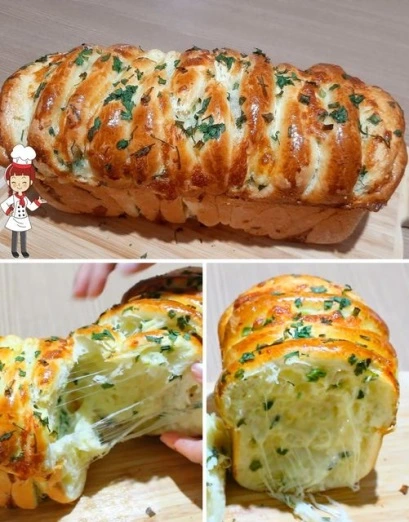 Pan de Ajo Casero