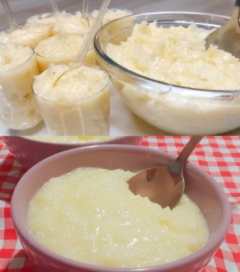 Cocada Fría de Leche Condensada