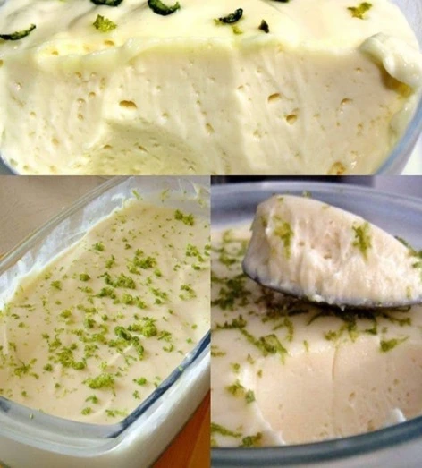 Flan de Limón