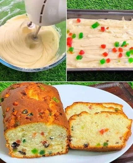 Pan de Frutas Casero