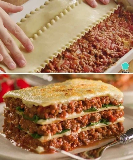 Lasaña Boloñesa