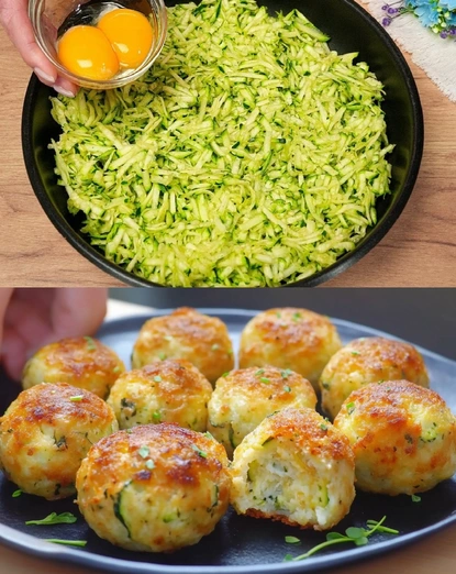 Bollitos de Calabacita y Queso