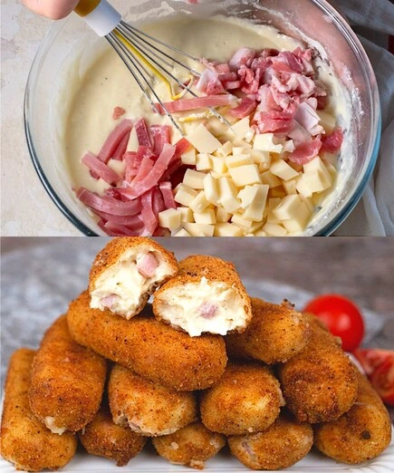 Croquetas de Jamón y Queso