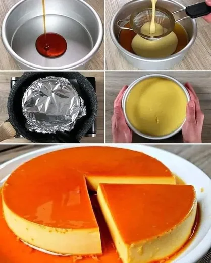 Flan Napolitano