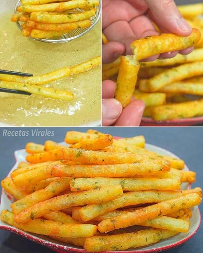 Palitos de Papa y Queso