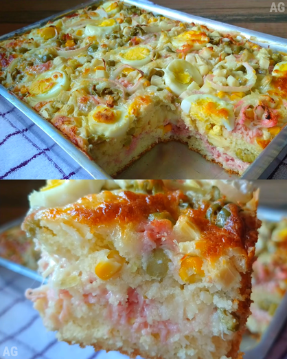 Pastel de Atún con Huevo al Horno