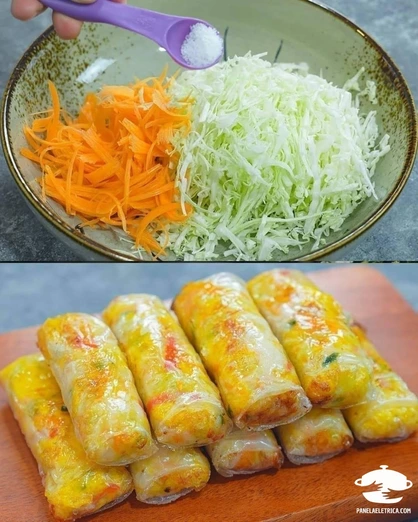 Rollitos Primavera con Verduras
