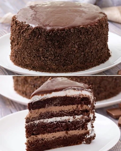 Pastel de Chocolate Tres Capas