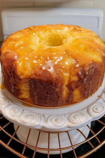Pastel Cremoso de Naranja