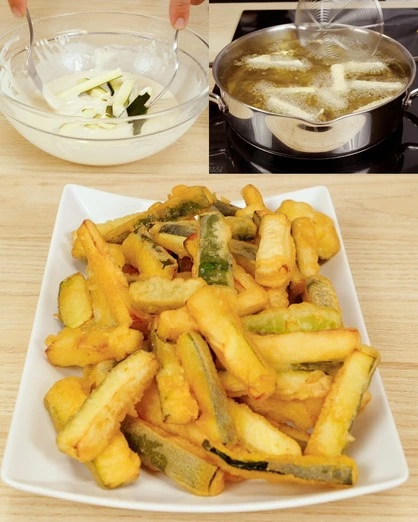 Calabacitas Empanizadas