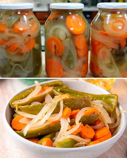 Chiles en Escabeche Caseros