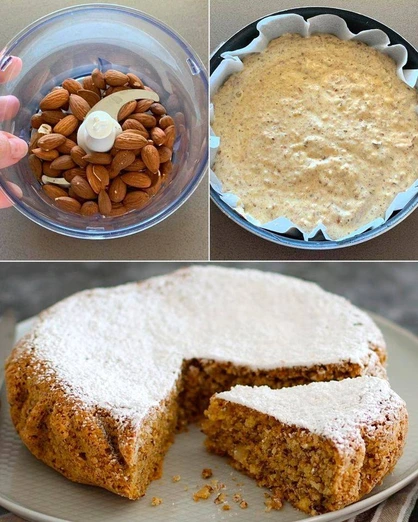 Pastel de Almendra