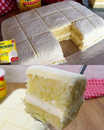 Pastel de Leche Nido