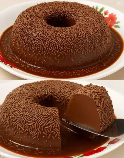 Pudín de Brigadeiro