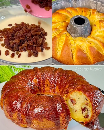 Rosca de Pasas: Un Clásico Hogareño que Perfuma la Cocina