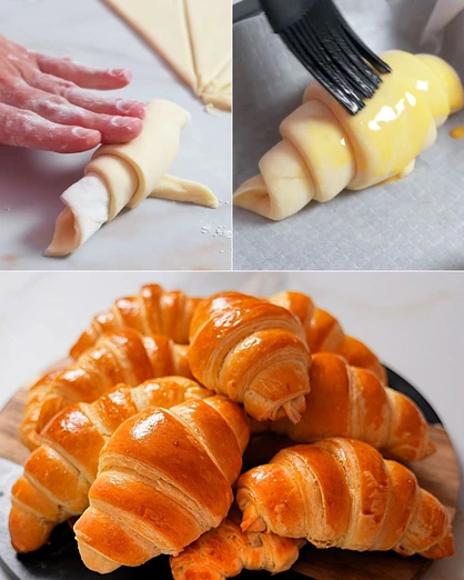 Cuernitos de Mantequilla Estilo Panadería Tradicional