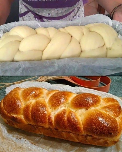 Pan Trenzado de Leche