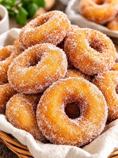 Donas de Azúcar y Canela