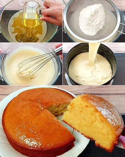 Panqué de Naranja con Glaseado