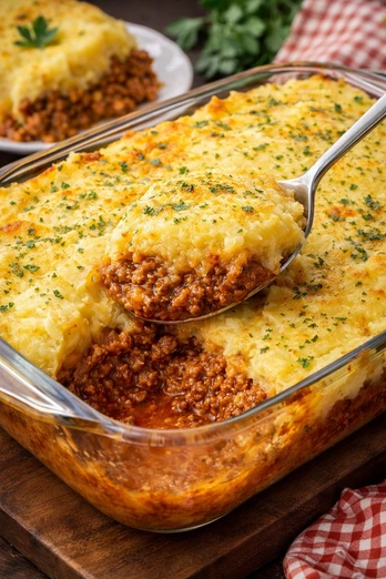 Pastel de Carne con Puré de Papa