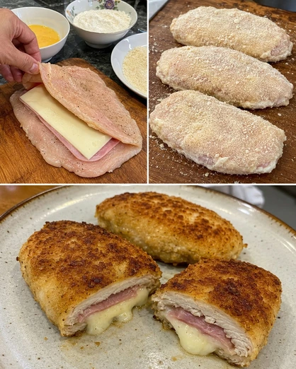Pechugas Cordon Bleu