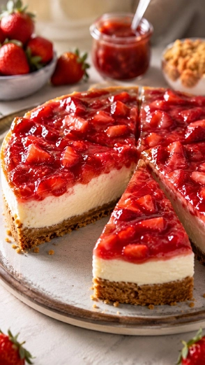 Cheesecake de Fresa