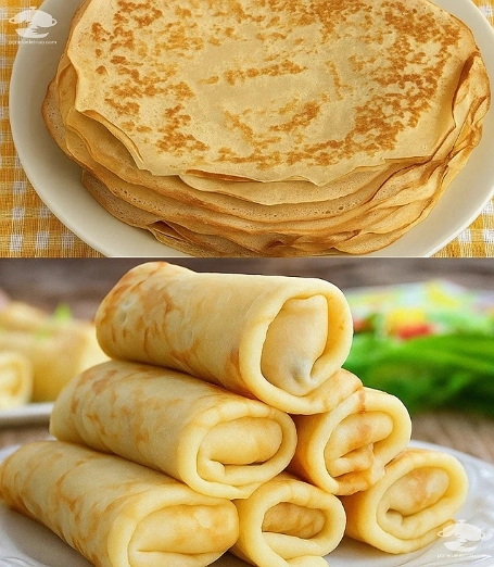 Crepas Dulces Enrolladas