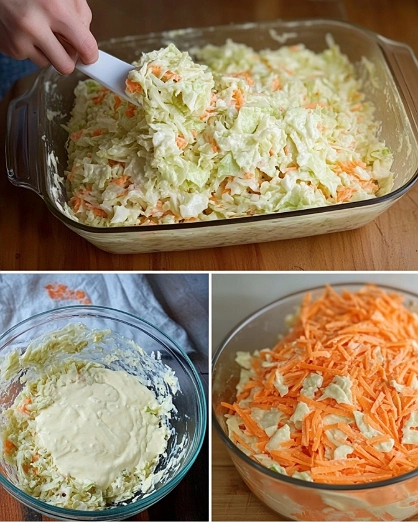 Ensalada de Col con Zanahoria
