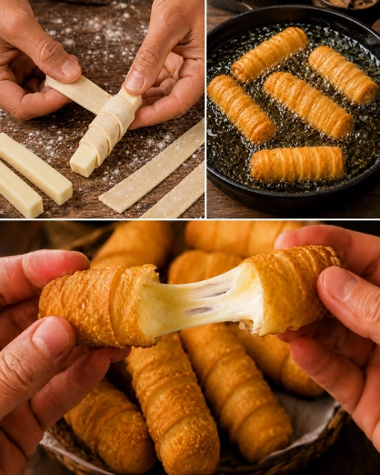 Tequeños de Queso Fritos