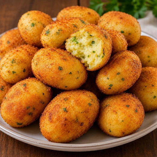 Croquetas de Papa con Perejil