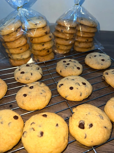 Galletas Caseras con Chispas de Chocolate