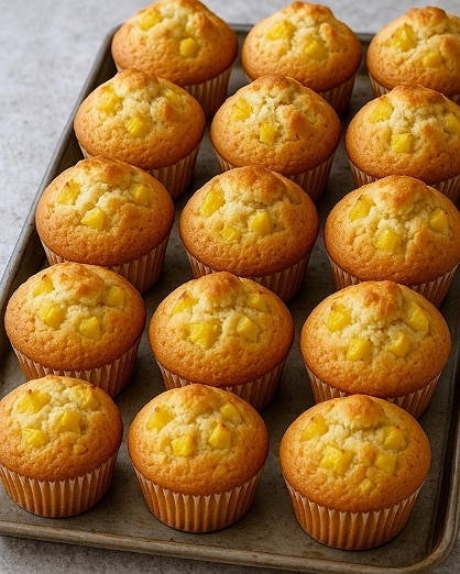Muffins de Piña