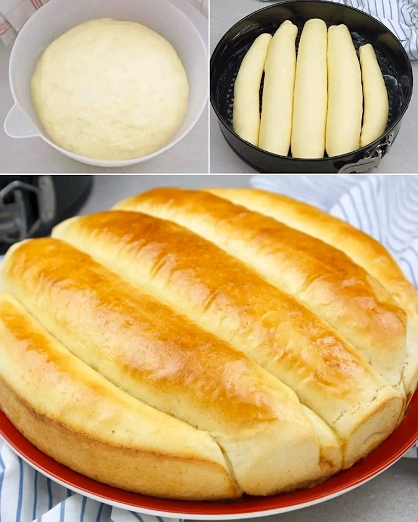 Pan de Leche Casero en Espiral