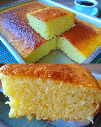 Panqué de Elote Esponjoso