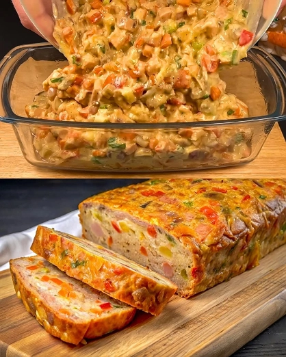 Pastel de Carne Molida con Verduras