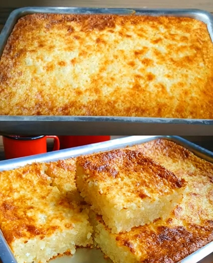 Pastel de Coco Horneado