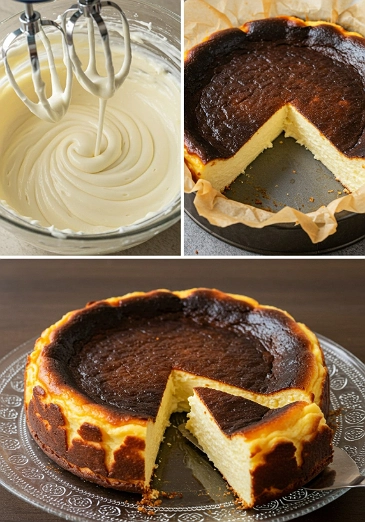 Pastel de Queso Vasco Quemado