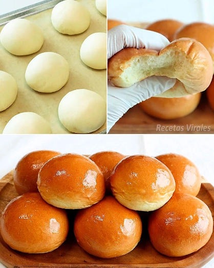Bollitos de Leche y Mantequilla