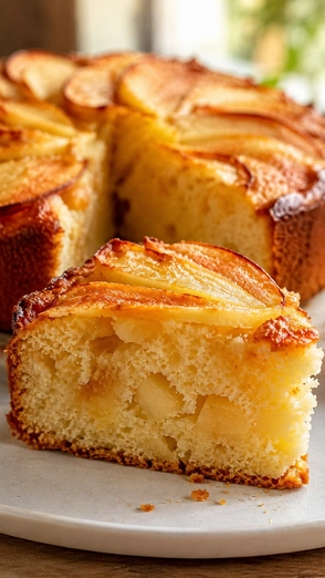Pastel Casero de Manzana